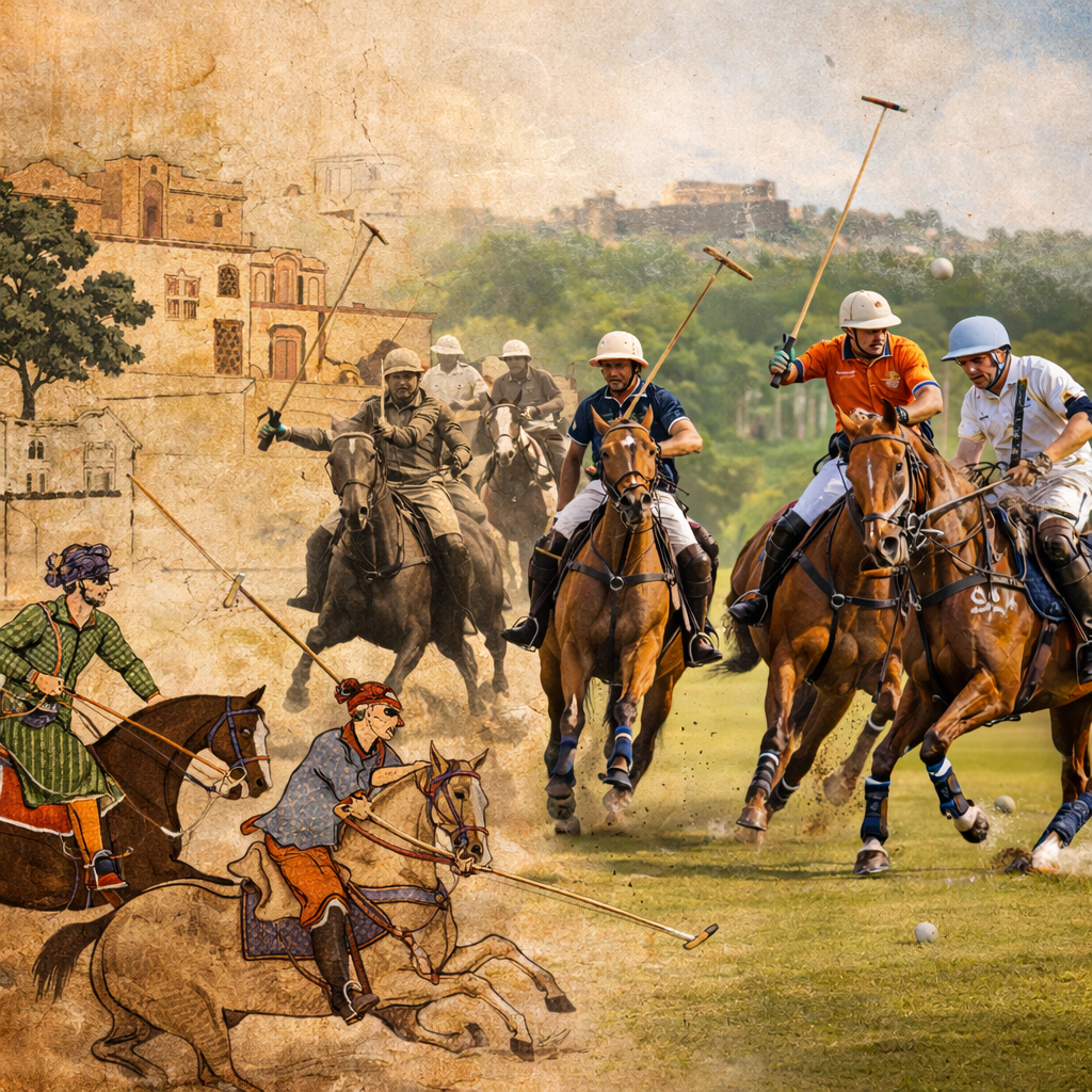 تاريخ-رياضة-بولو-الخيل