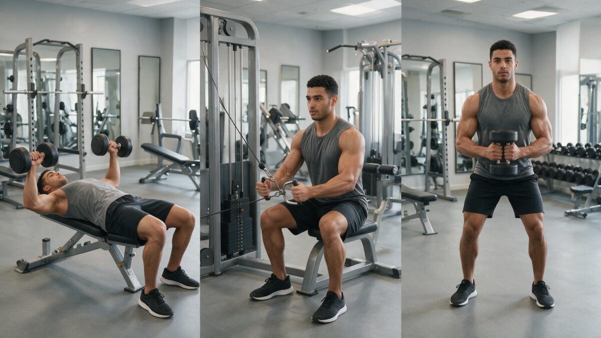 أفضل جدول Push Pull Legs للمبتدئين بالصور