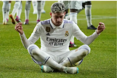 فالفيردي يستغل خطأ فادحًا ويسجل هدف ريال مدريد الثاني أمام إنتر ميلان